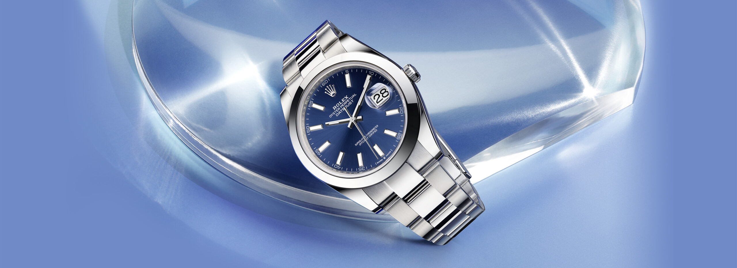 corsage - rolex lente cyclops e bracelete jubillee